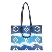 Blue Monogram Escale Canvas Onthego GM