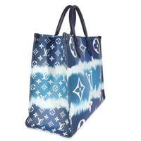 Blue Monogram Escale Canvas Onthego GM