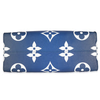 Blue Monogram Escale Canvas Onthego GM