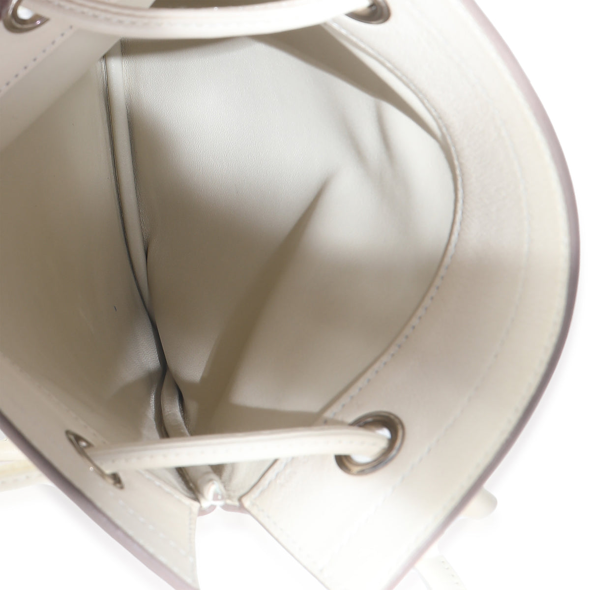 Hermès Craie Milo Lambskin Swift Mini Aline Handbag ad1