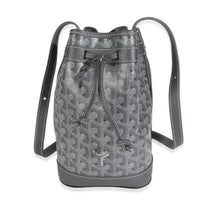 Grey Goyardine Canvas Petit Flot Bucket Bag