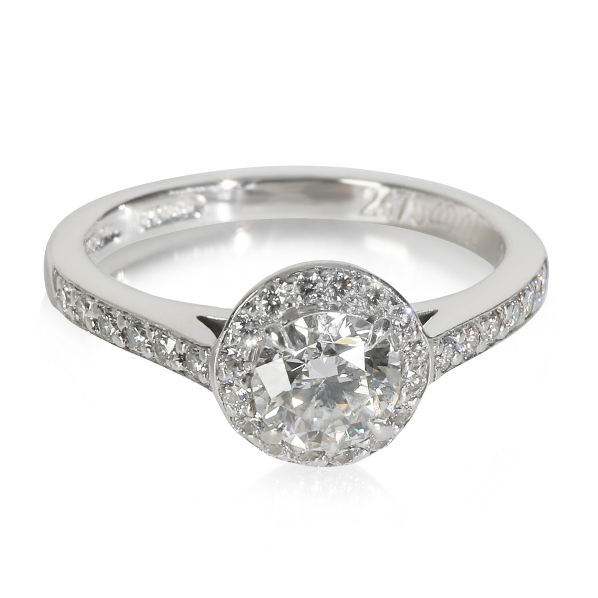 0.51 ct Round Brilliant Diamond Legacy Engagement Ring