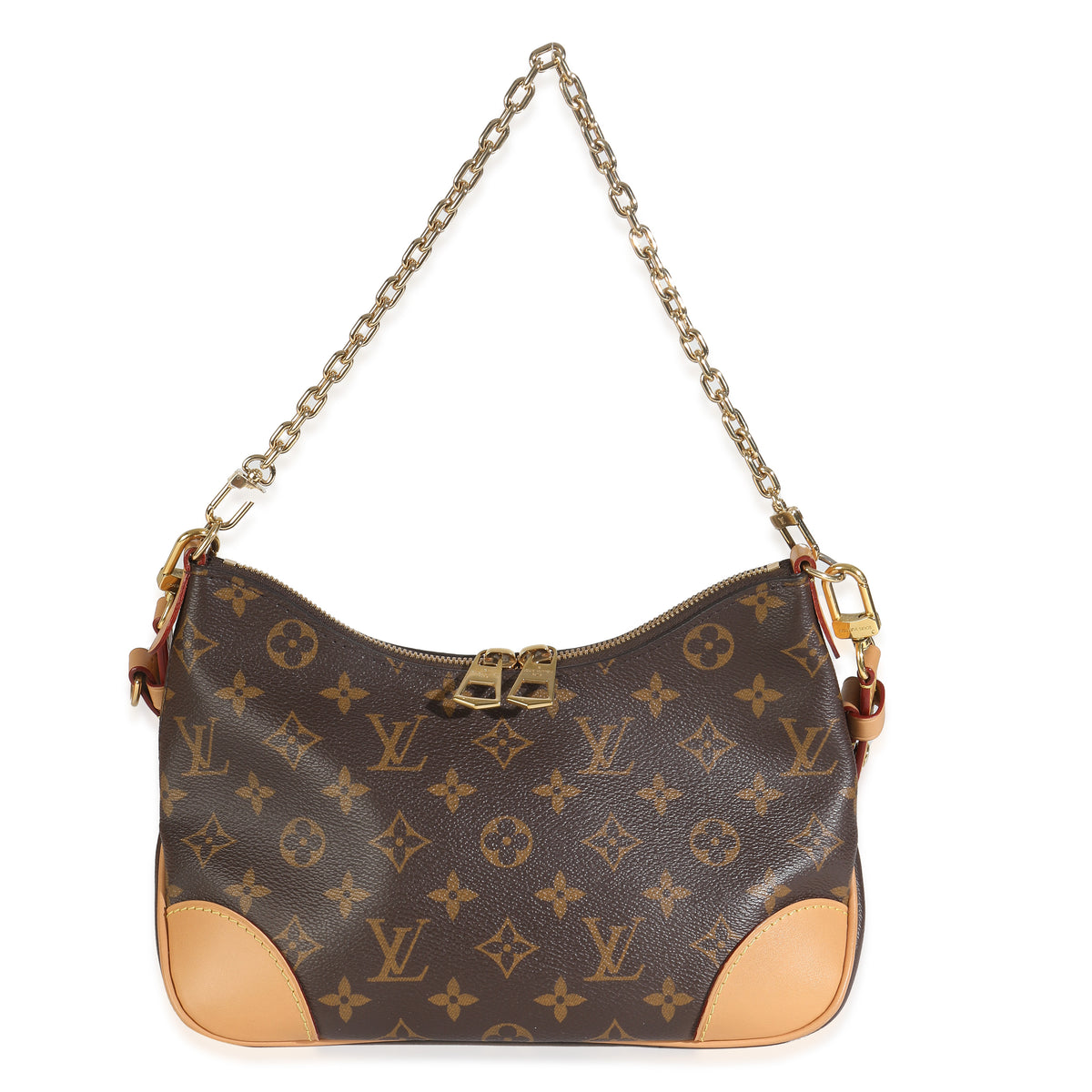 Natural Monogram Canvas Boulogne NM