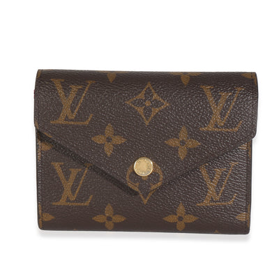 Fuchsia Monogram Victorine Wallet