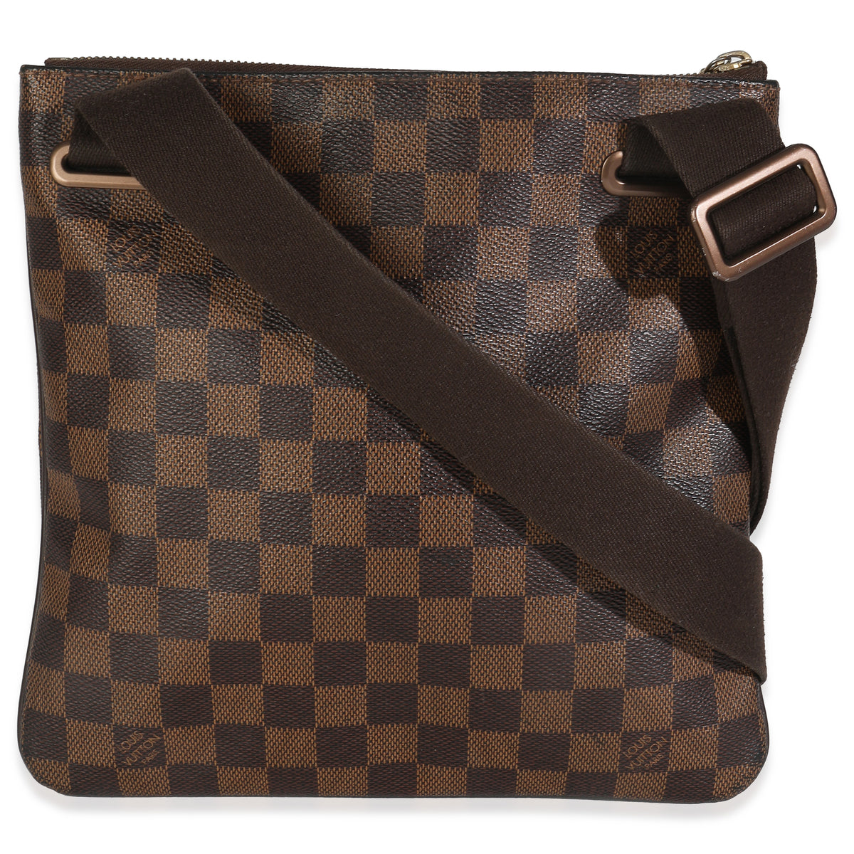 Damier Ebene Canvas Brooklyn Flat Pochette