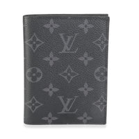 Monogram Eclipse Canvas Passport Cover