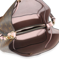 Rose Poudre Monogram Canvas Neonoe MM