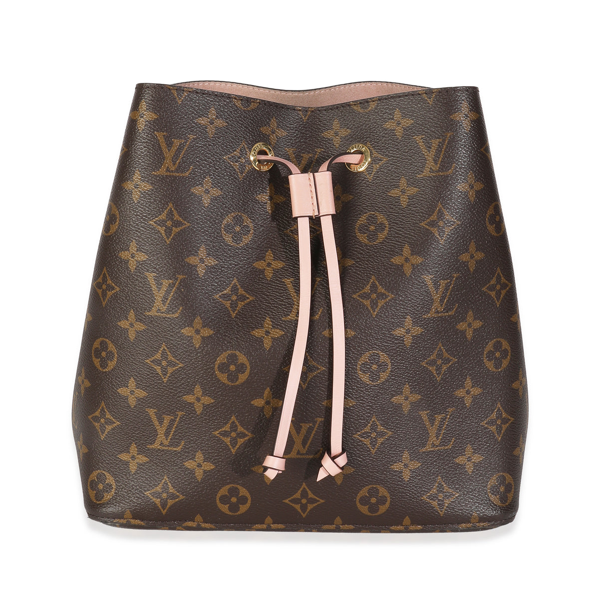 Rose Poudre Monogram Canvas Neonoe MM