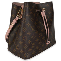 Rose Poudre Monogram Canvas Neonoe MM