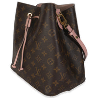 Rose Poudre Monogram Canvas Neonoe MM
