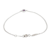 Sterling Silver Amethyst Elsa Peretti Color By The Yard Bracelet