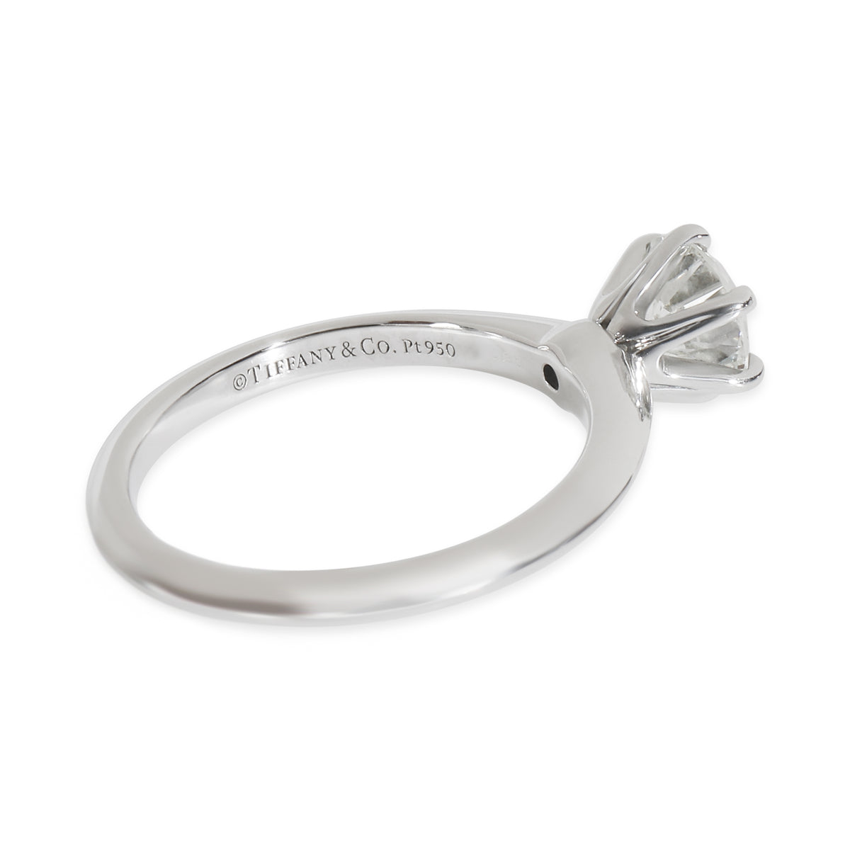 1.01 ct Round Brilliant Diamond Engagement Ring