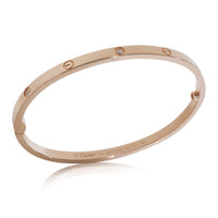 Rose Gold Diamond Small Model Love Bracelet