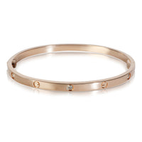 Rose Gold Diamond Small Model Love Bracelet