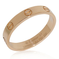 Rose Gold  Small Model Love Ring