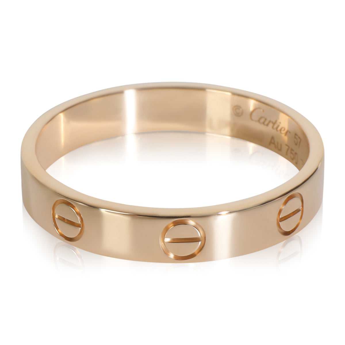 Rose Gold  Small Model Love Ring