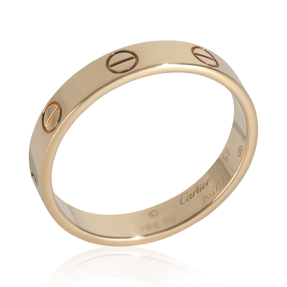 Yellow Gold  Small Model Love Ring