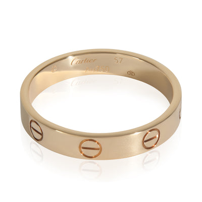 Yellow Gold  Small Model Love Ring