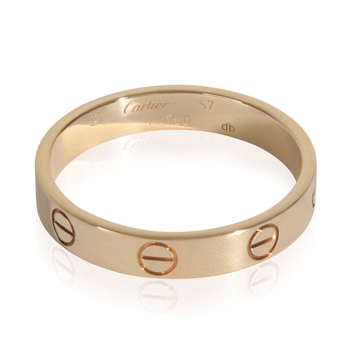 Yellow Gold  Small Model Love Ring