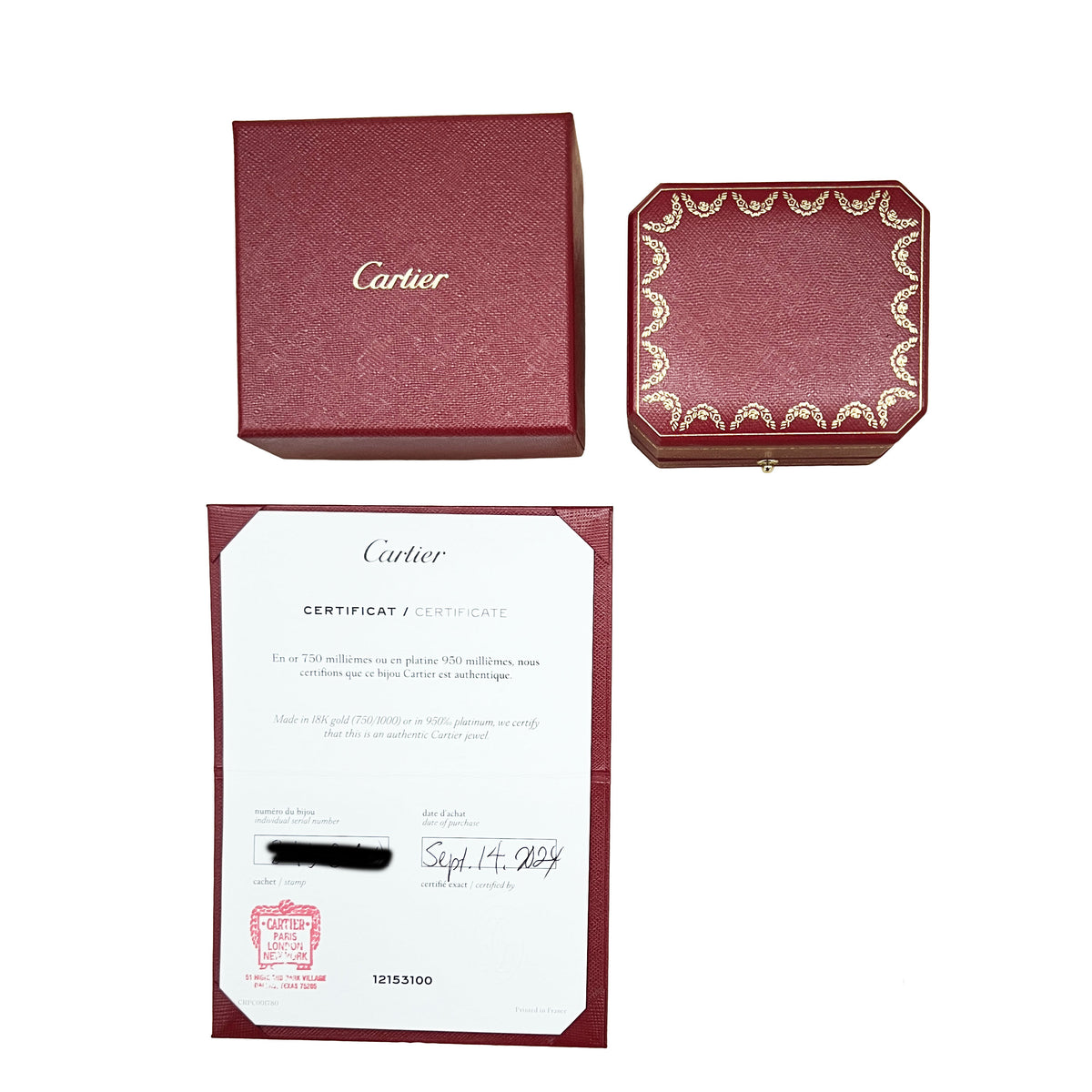 Yellow Gold  Small Model Love Hoop Earrings