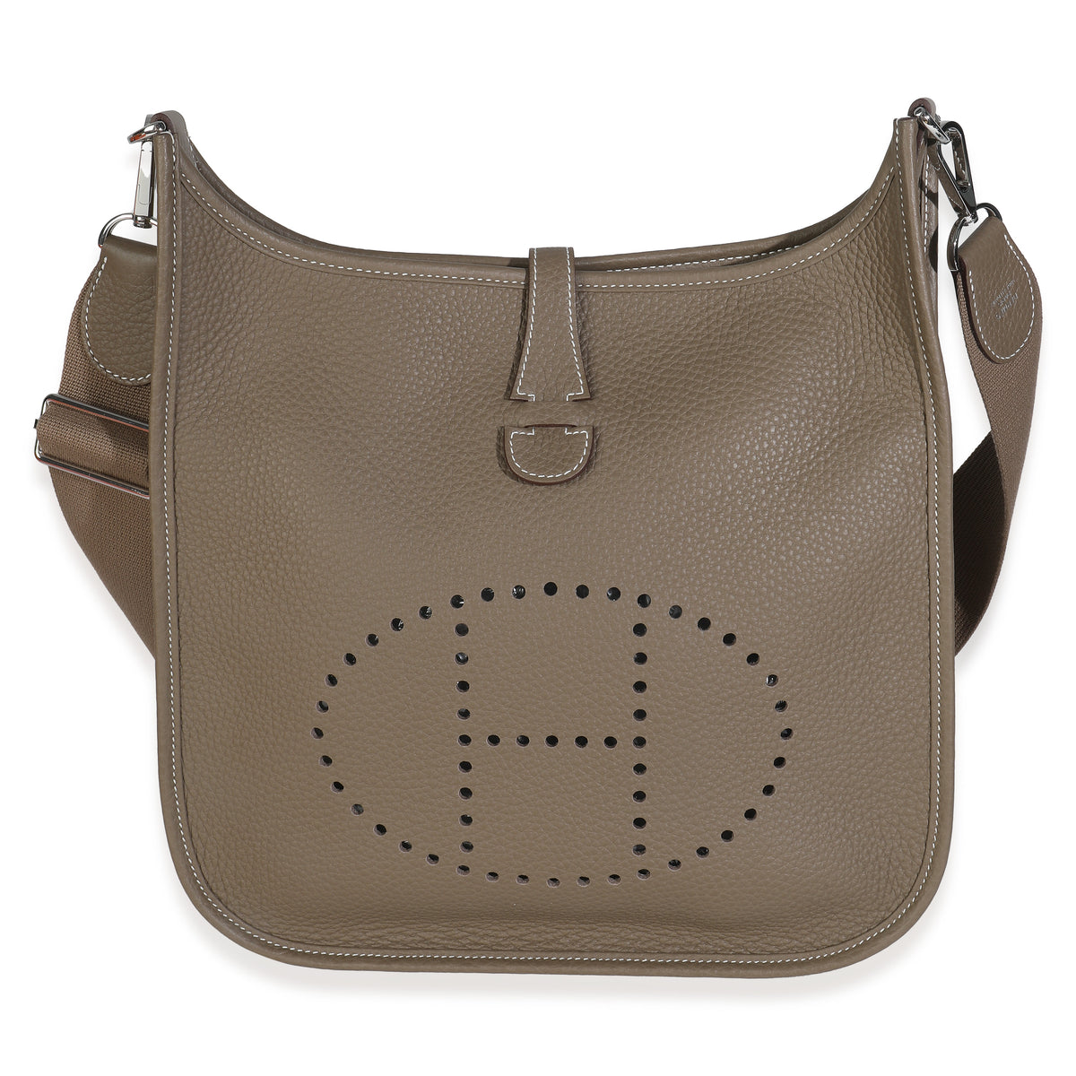 Etoupe Taurillon Clemence Evelyne III PM PHW