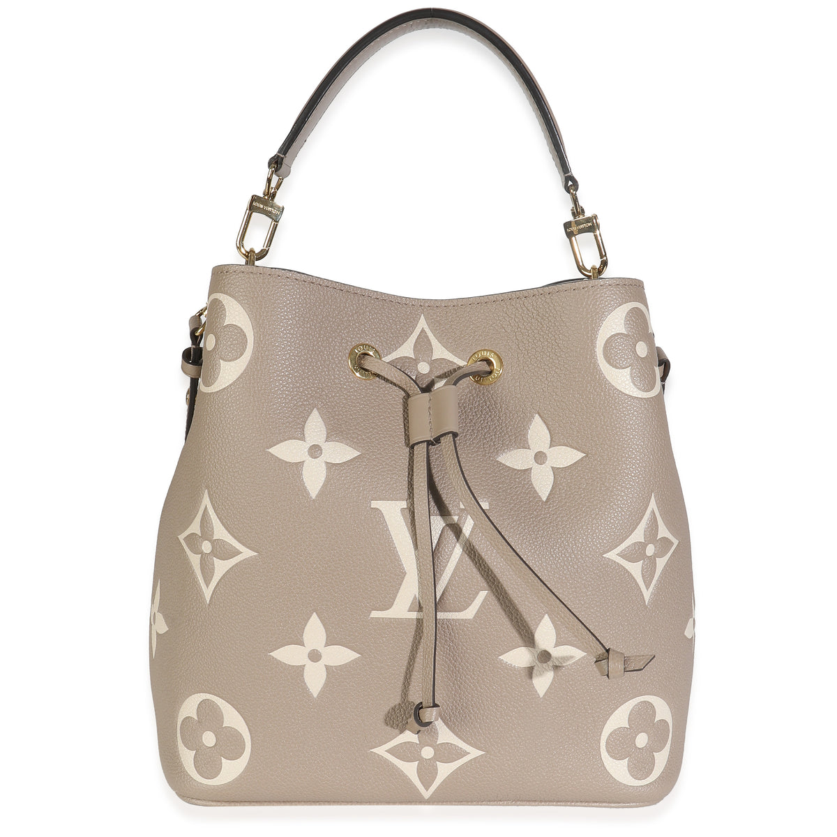 Tourterelle Creme Empreinte Monogram Giant Neonoe MM