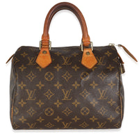 Monogram Canvas Speedy 25