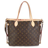 Rose Pondichery Neverfull Bandouliere Inside Out MM