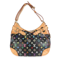 Black Monogram Multicolore Canvas Greta