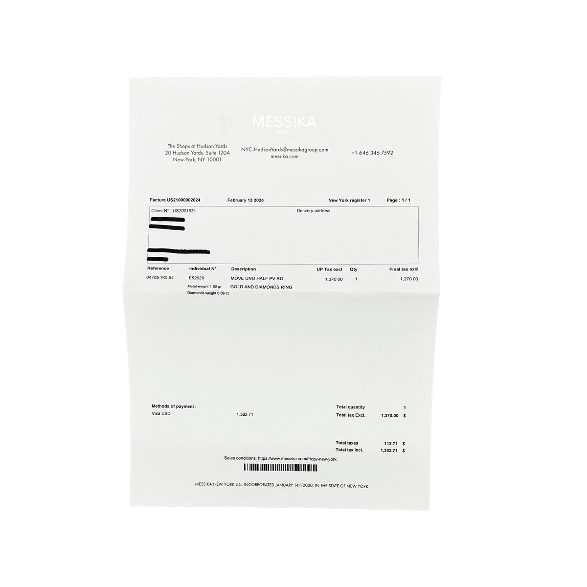 Yellow Gold Diamond Move Uno Ring