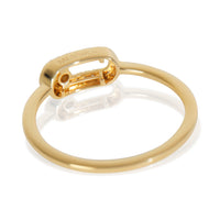 Yellow Gold Diamond Move Uno Ring