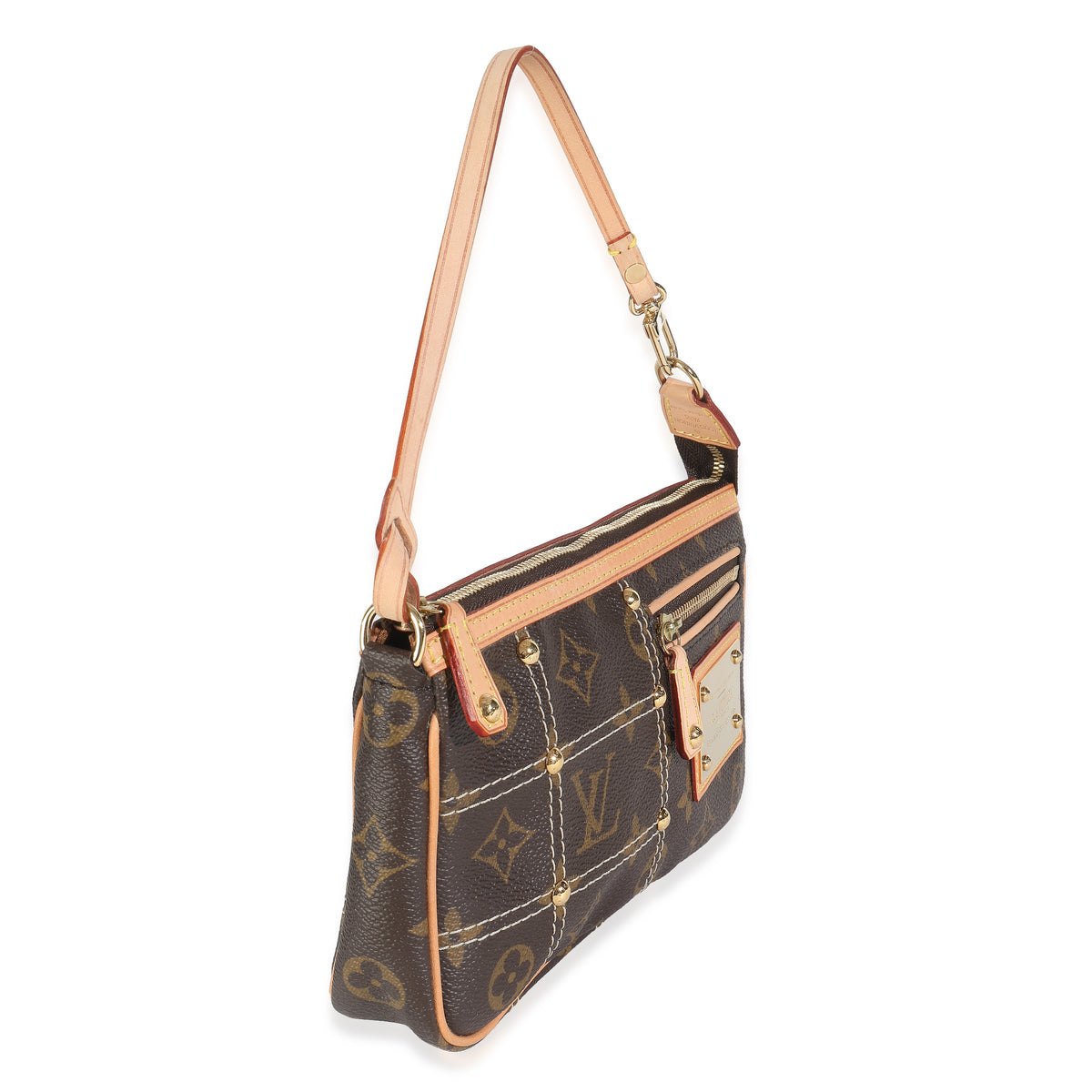Monogram Canvas Quilted Riveting Pochette Accessories