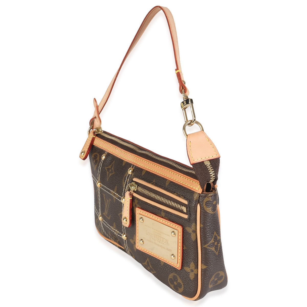 Monogram Canvas Quilted Riveting Pochette Accessories