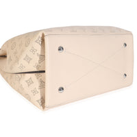 Creme Monogram Mahina Carmel Hobo