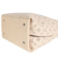 Creme Monogram Mahina Carmel Hobo