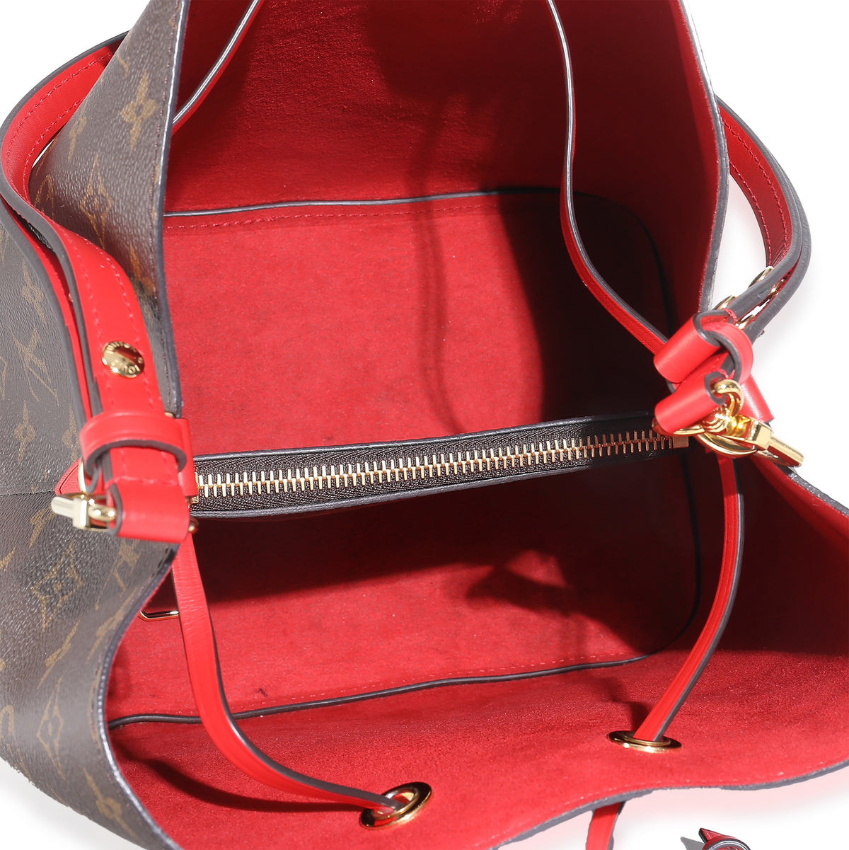 Poppy Monogram Canvas Neonoe MM