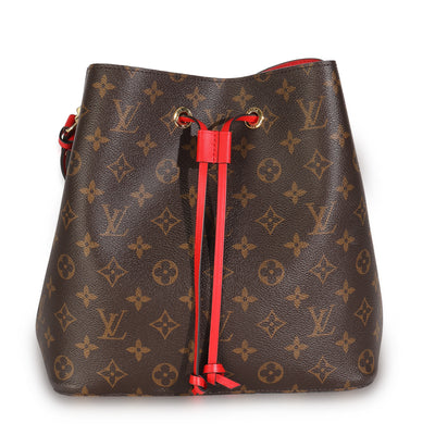 Poppy Monogram Canvas Neonoe MM