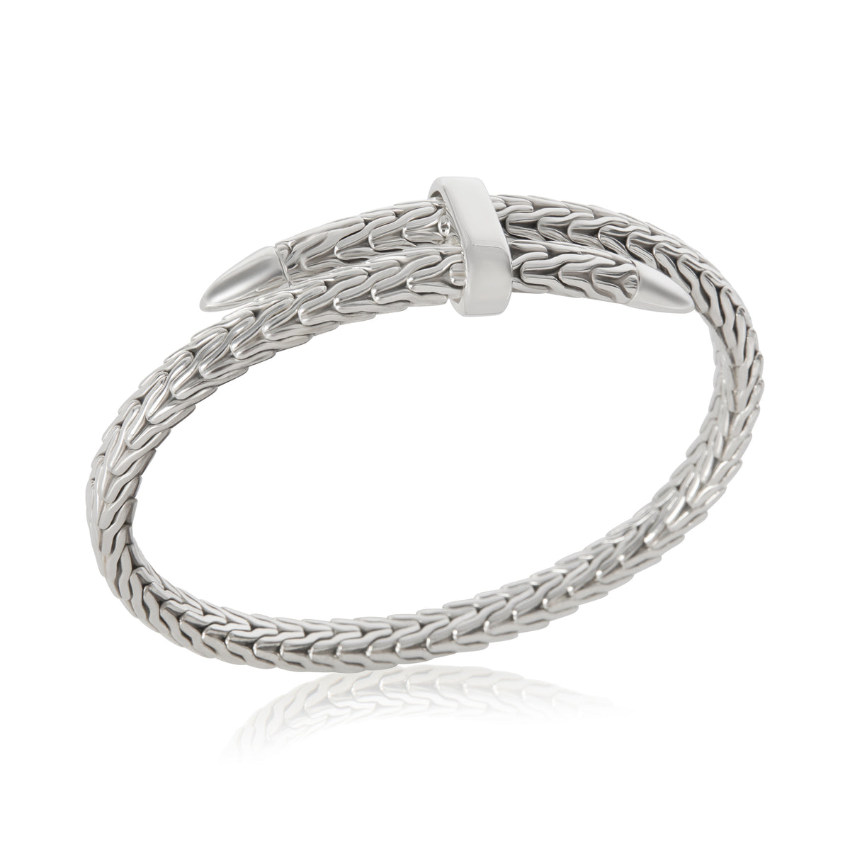 Sterling Silver  Spear Flex Bracelet