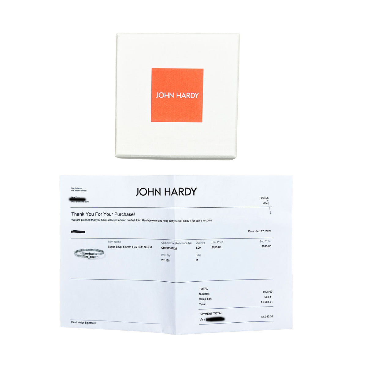 Sterling Silver  Spear Flex Bracelet