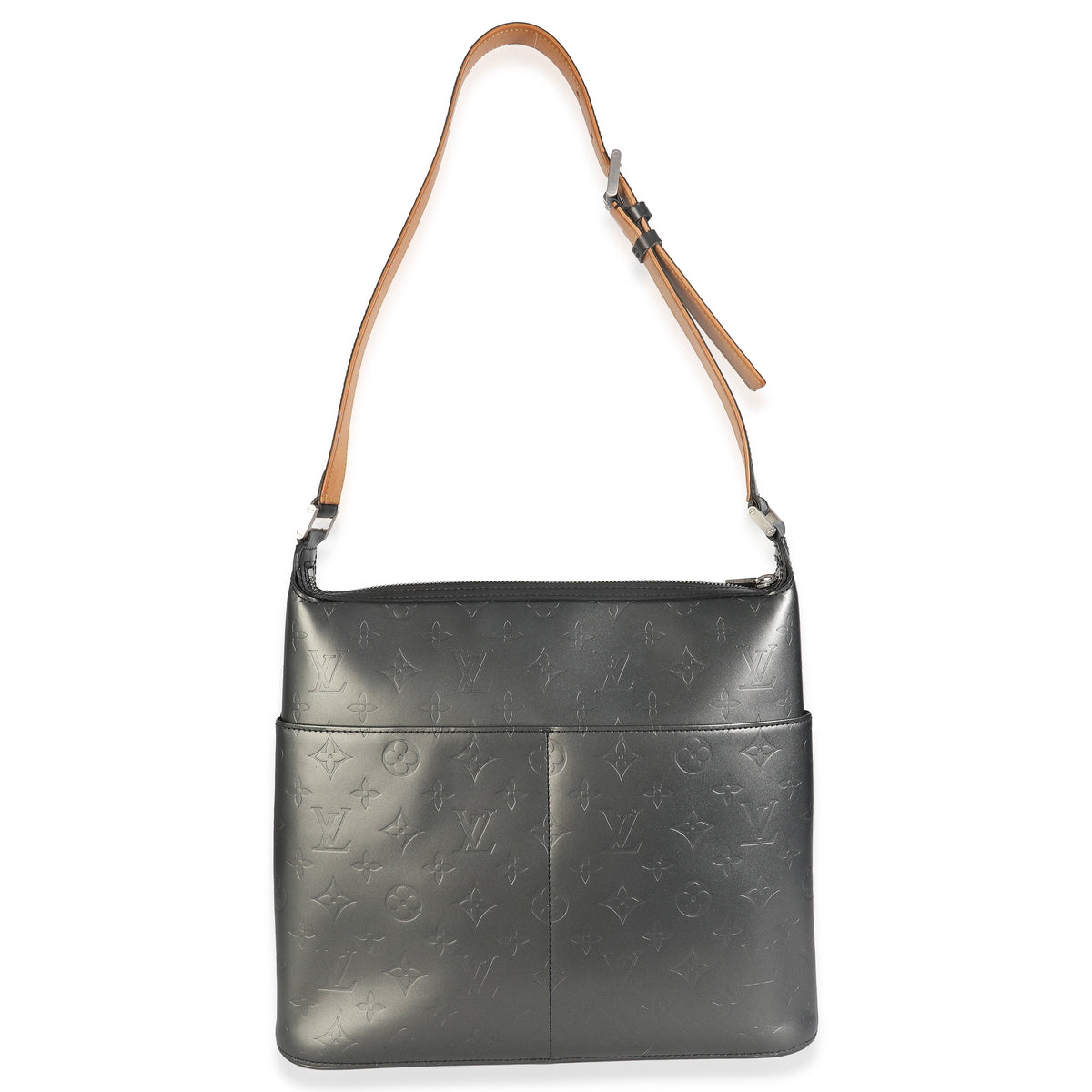 Black Mat Monogram Sutter Tote