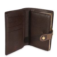 Damier Ebene Canvas French Purse