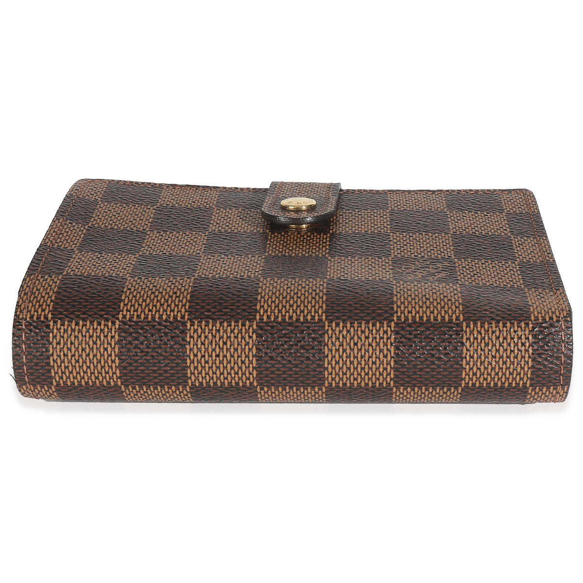 Damier Ebene Canvas French Purse