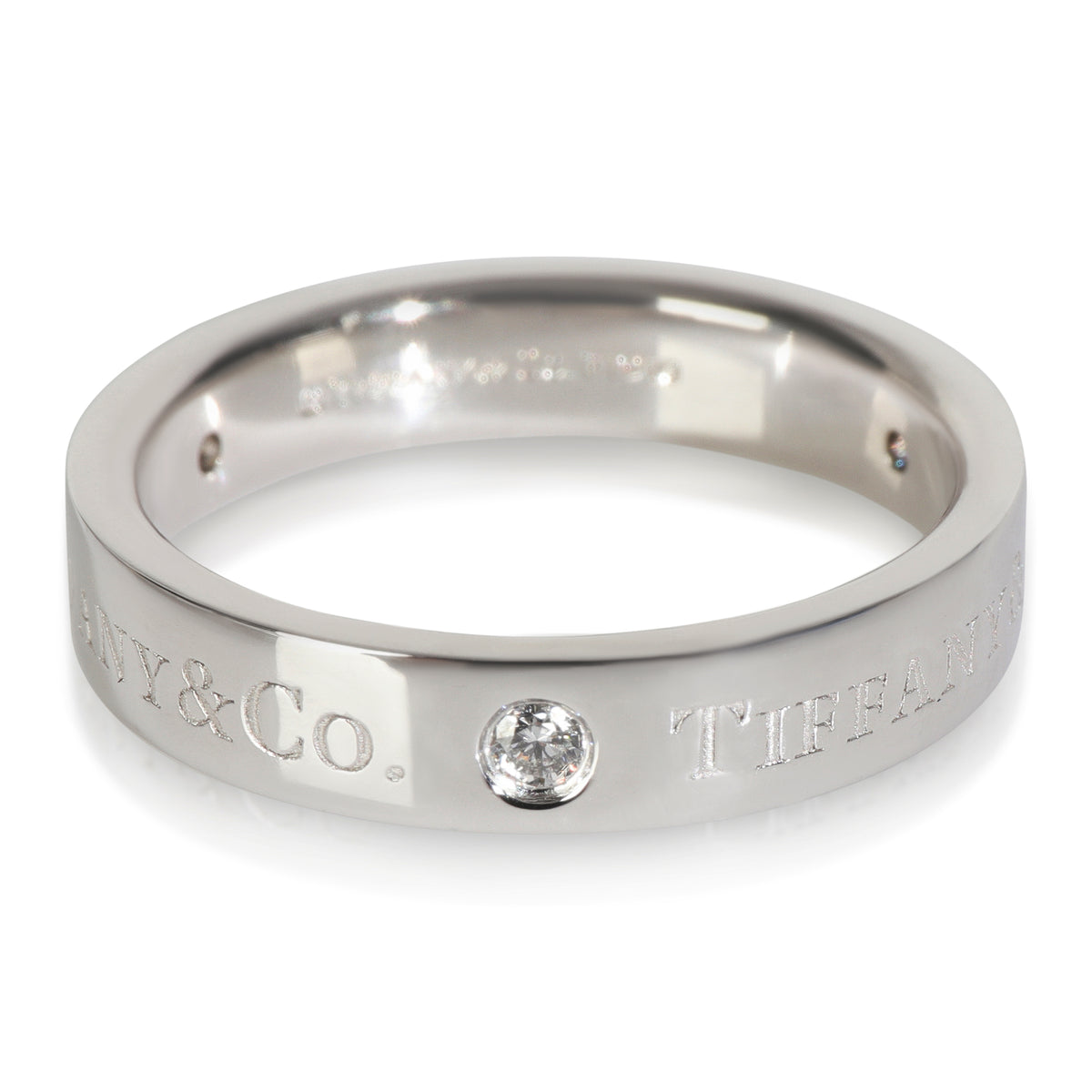 Platinum Diamond T&Co. Band