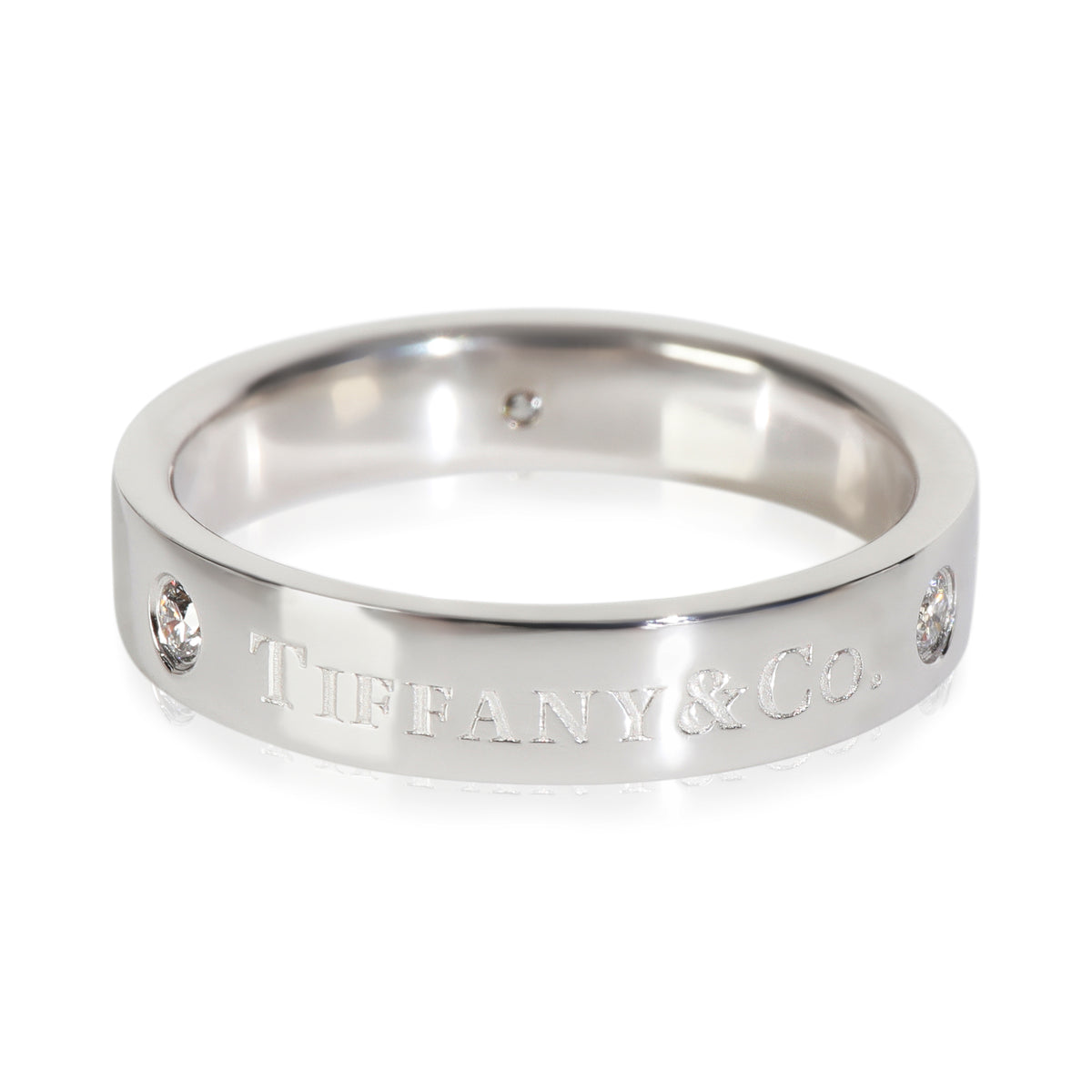 Platinum Diamond T&Co. Band