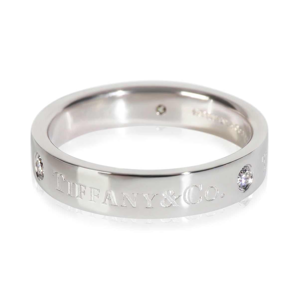 Platinum Diamond T&Co. Band