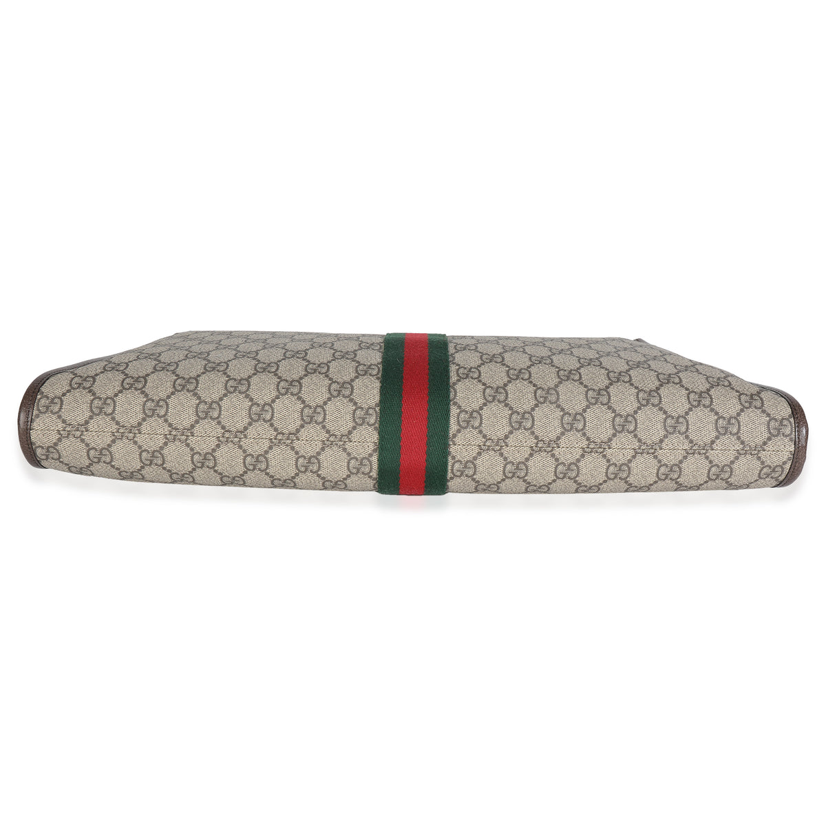 Beige New Acero GG Supreme Canvas Large Rajah Chain Tote