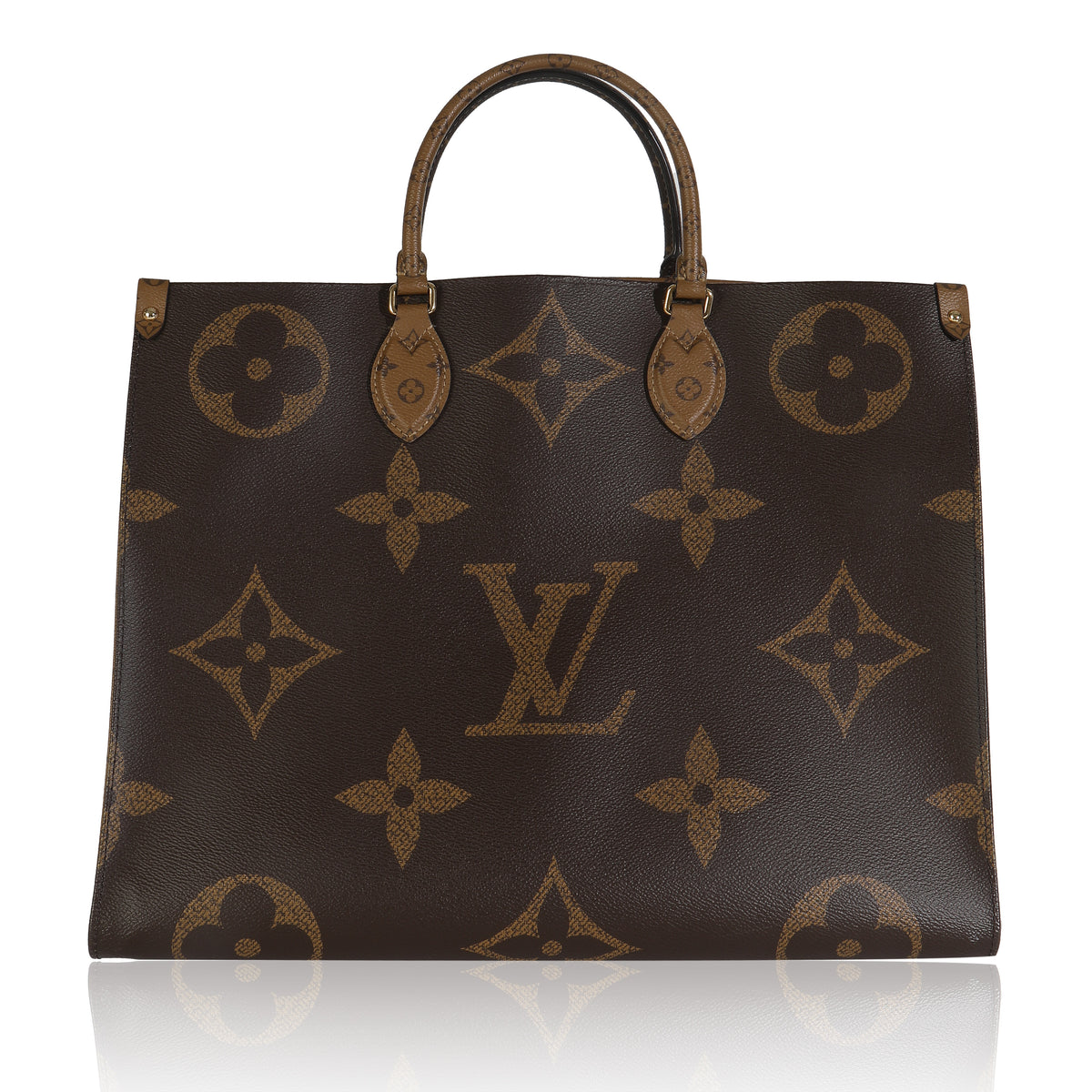 Monogram Reverse Canvas Onthego GM