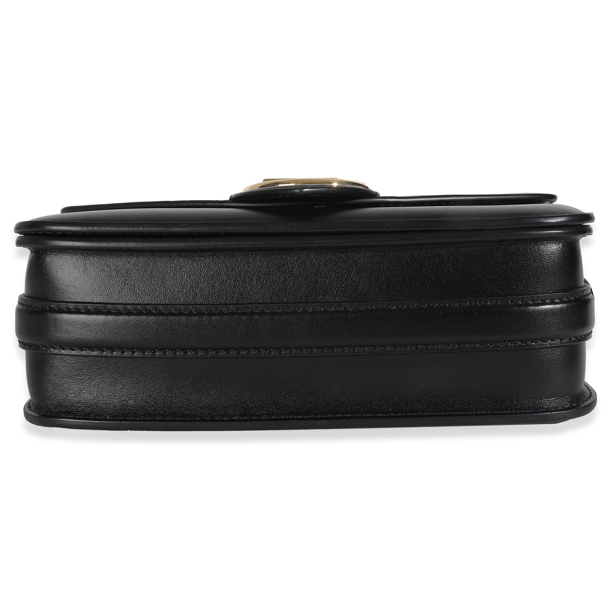 Louis Vuitton Black Smooth Calfskin LV Pont 9 Handbag stamp