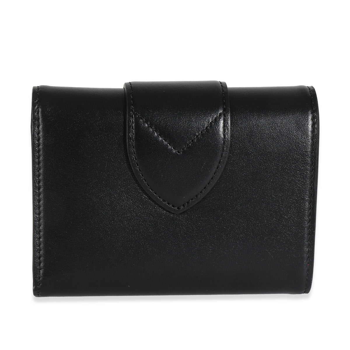Black Smooth Calfskin LV Pont 9 Compact Wallet