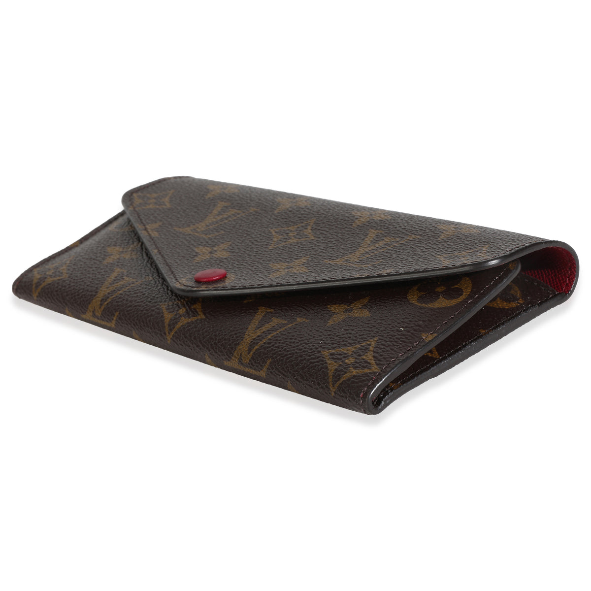 Fuchsia Monogram Canvas Josephine Wallet